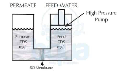 Reverse Osmosis System Illustration