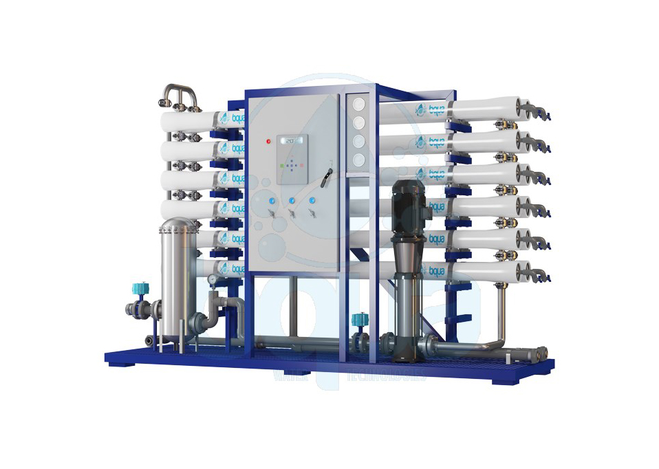 bqua industrial brackish water reverse osmosis system industrial wastewater