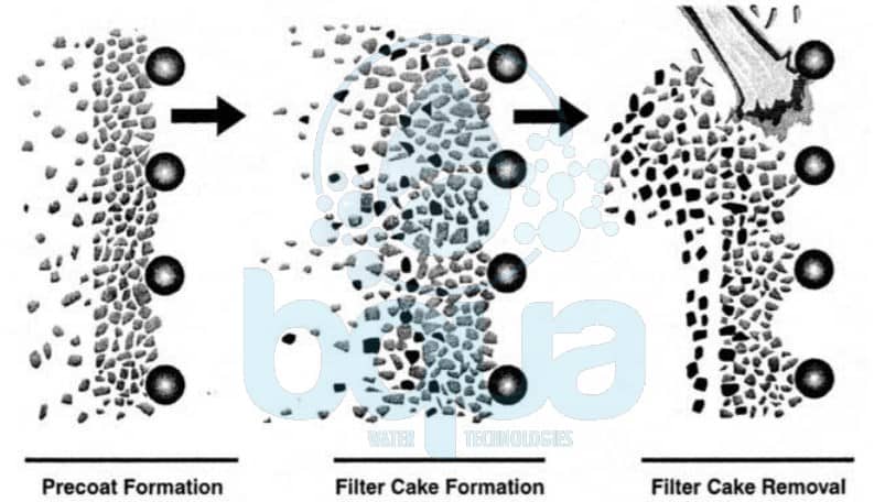 diatomaceous earth filtering
